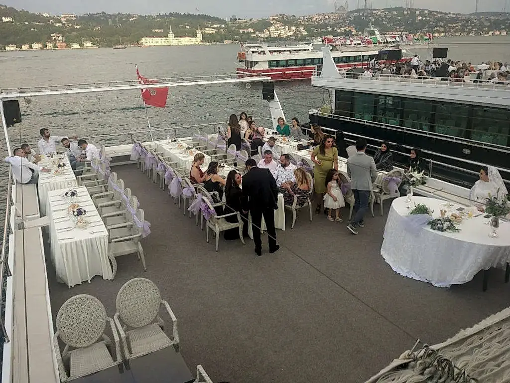 teknede düğün